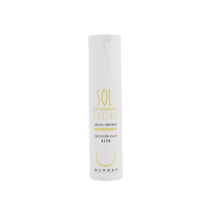 Protector solar natural facial Sol de Münnah 50 ml