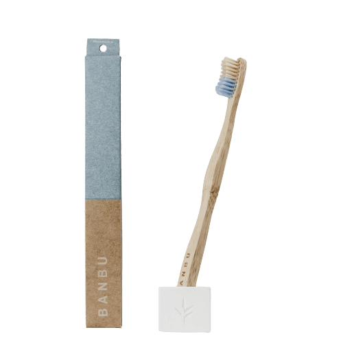 Cepillo de dientes de madera de bambú