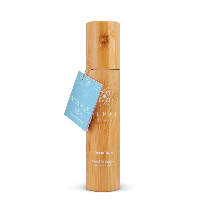 Crema natural facial nutritiva MOMENTO AZUL - Caredamia
