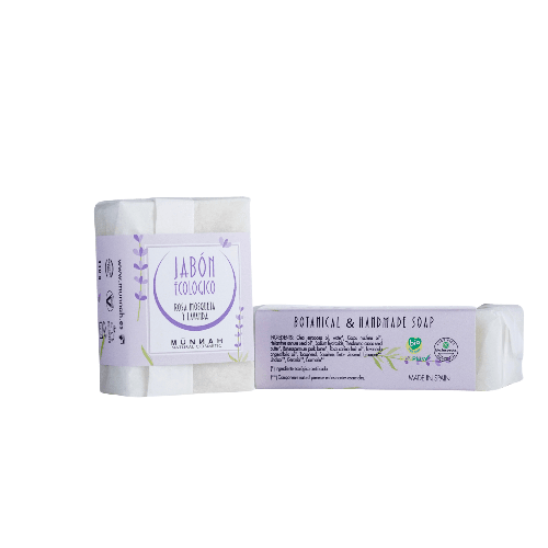 Jabón Rosa Mosqueta y Lavanda 115 g - Caredamia