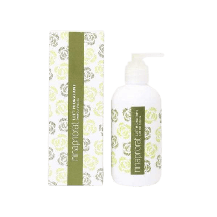 Leche hidratante natural con aceite de oliva - Caredamia