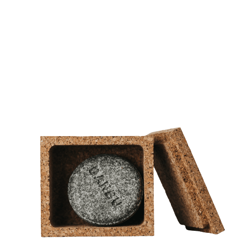 Caja de corcho para transporte de cosmética en sólido - Caredamia
