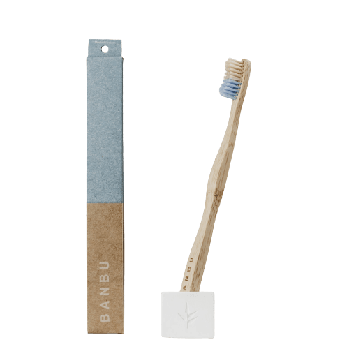 Cepillo de dientes de madera de bambú 