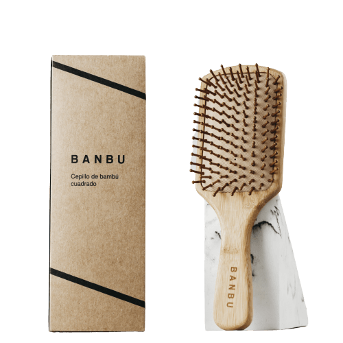 Cepillo de madera de bambú 
